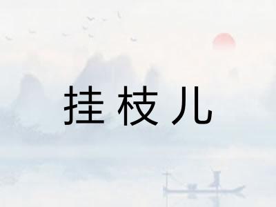挂枝儿