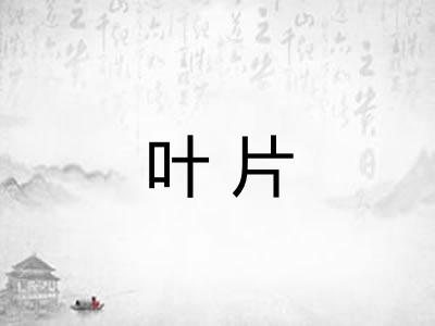 叶片