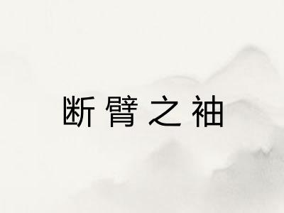 断臂之袖