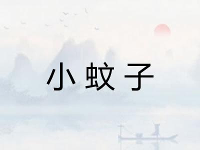 小蚊子