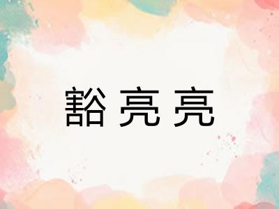 豁亮亮