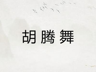 胡腾舞