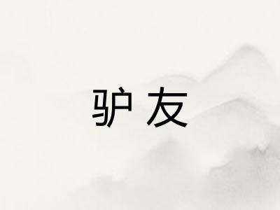驴友
