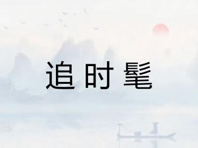 追时髦