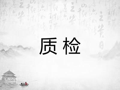 质检