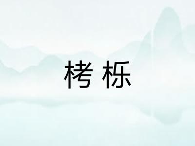 栲栎