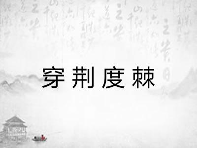 穿荆度棘