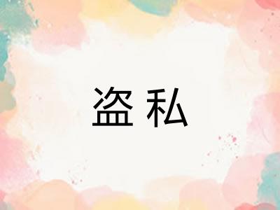 盗私