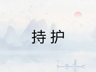 持护