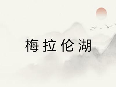梅拉伦湖