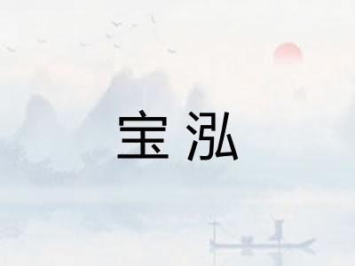 宝泓
