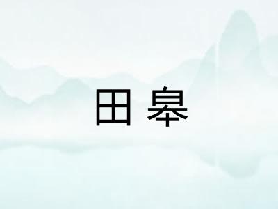 田皋