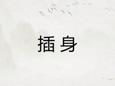 插身