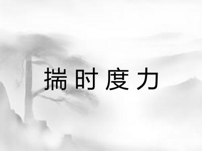揣时度力