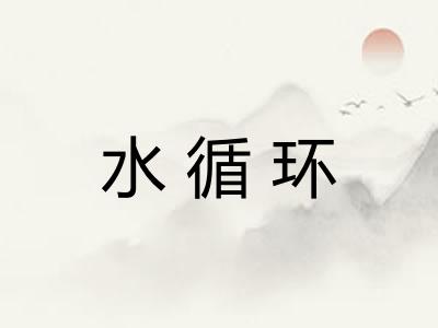 水循环