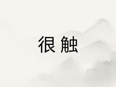 很触