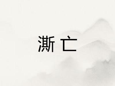 澌亡