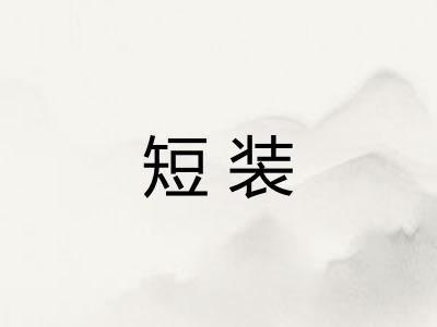短装