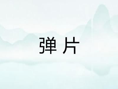 弹片
