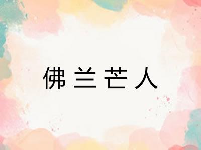 佛兰芒人