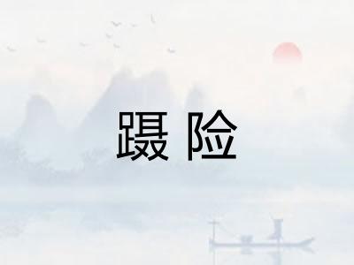 蹑险
