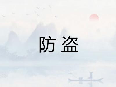 防盗