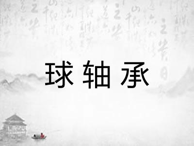 球轴承