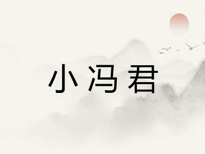 小冯君