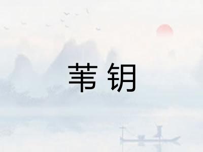 苇钥