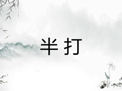 半打