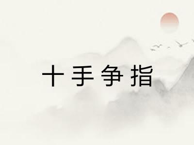 十手争指