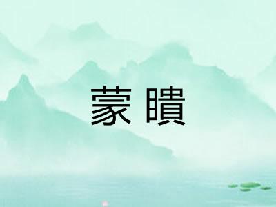 蒙瞶