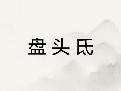 盘头氐