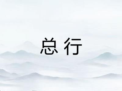 总行