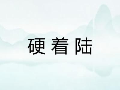 硬着陆