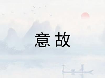 意故
