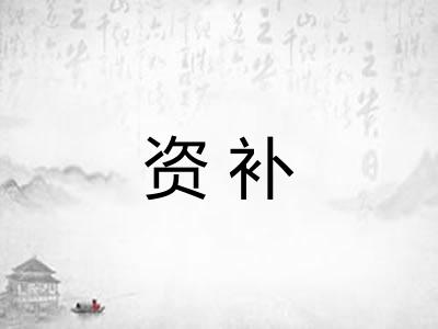 资补