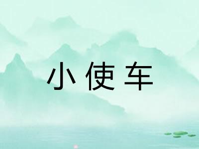 小使车