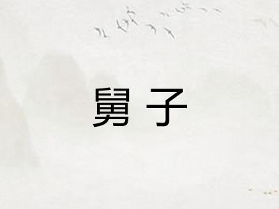 舅子