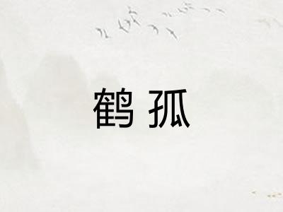 鹤孤