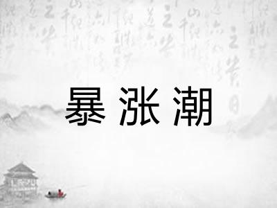 暴涨潮