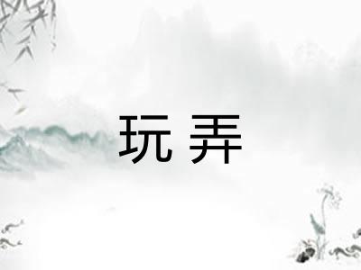 玩弄