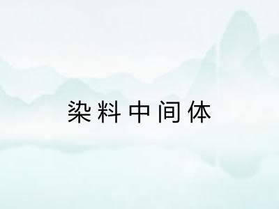 染料中间体