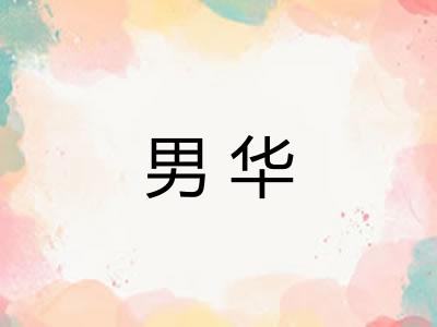 男华