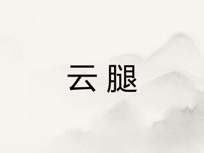 云腿