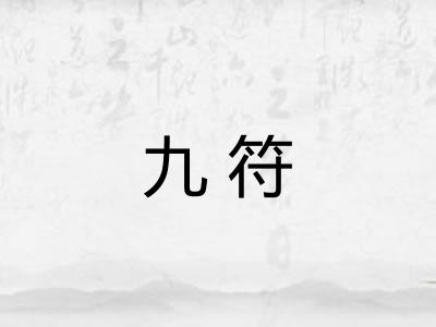九符