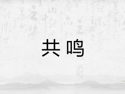 共鸣