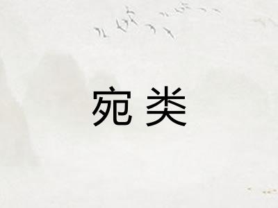 宛类