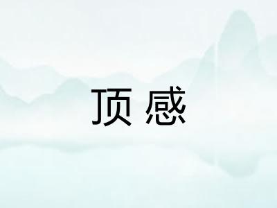 顶感