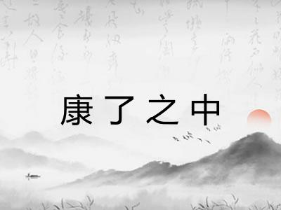 康了之中